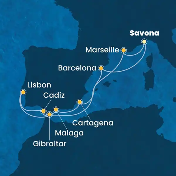 krstarenje istocni mediteran costa deliziosa 2